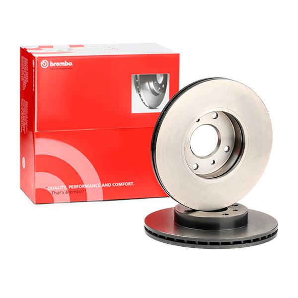 BREMBO Jarrulevyt NISSAN 09.5254.21 402062F500,402062F501,4020655F01 Jarrulevy 4020655F03,4020673L01
