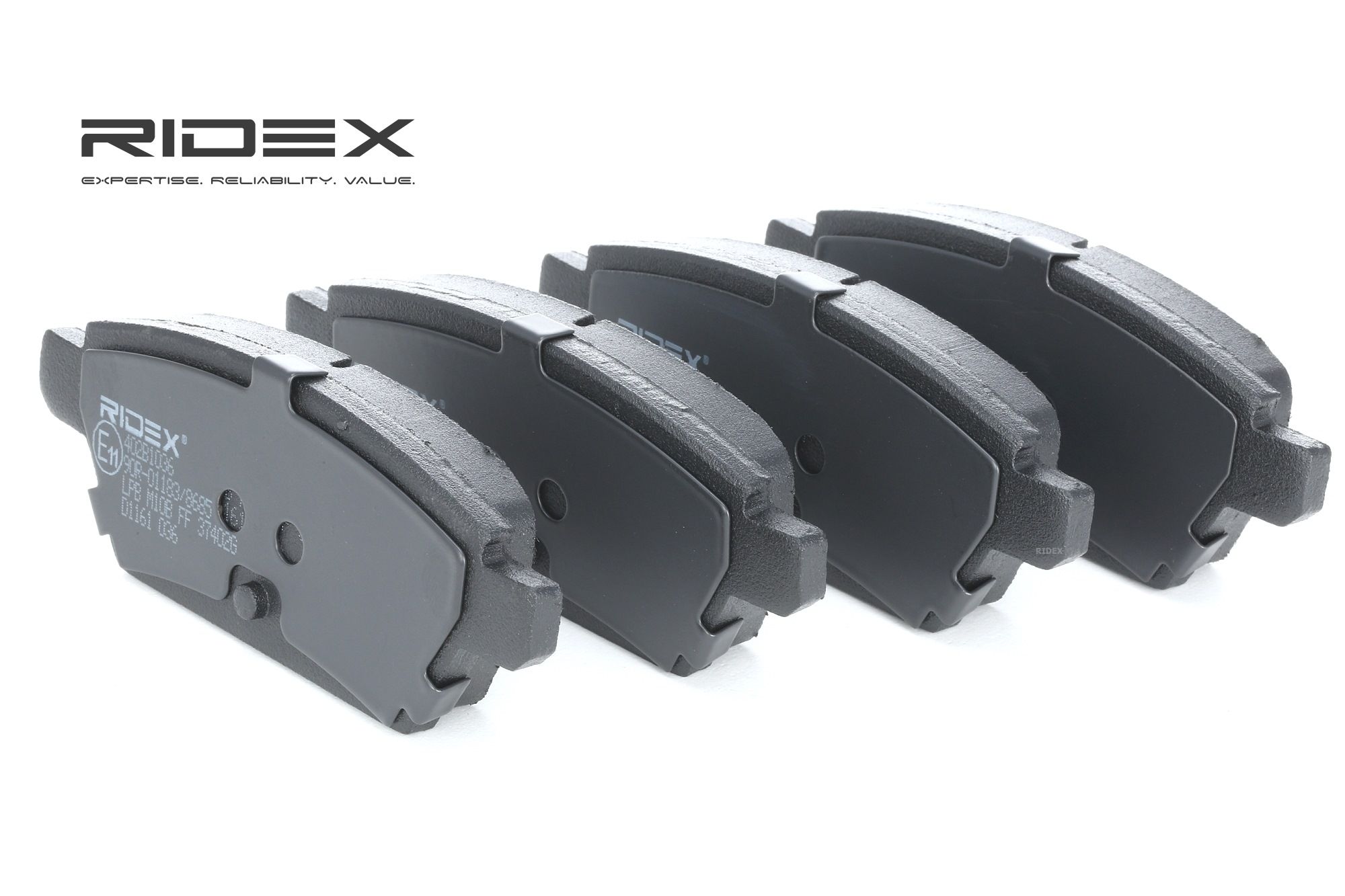 RIDEX Jarrupalat MAZDA,FORD USA 402B1036 6E5Z2200B,6E5Z2200C,9E5Z2200A Jarrupalasarja,Jarrupala, Levyjarru GPYA2643ZC,GPYA2648ZD,GPYB2643Z,GPYB2648Z