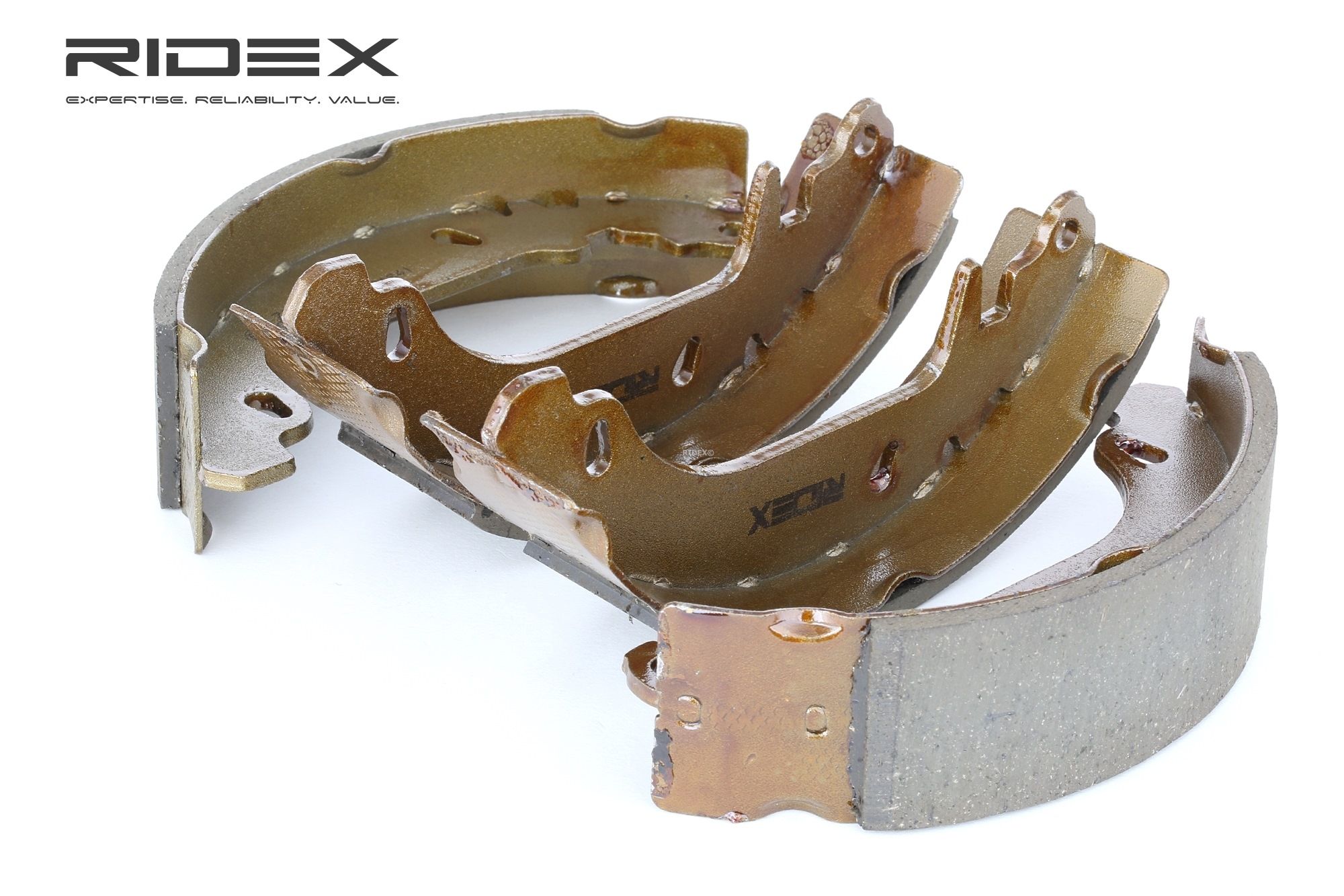 RIDEX Jarrukengät RENAULT 70B0097 77012002474,7701202345,7701202542 Jarrukenkäsarja 7701202661,7701202820,7701204268,7701349780,7701949780