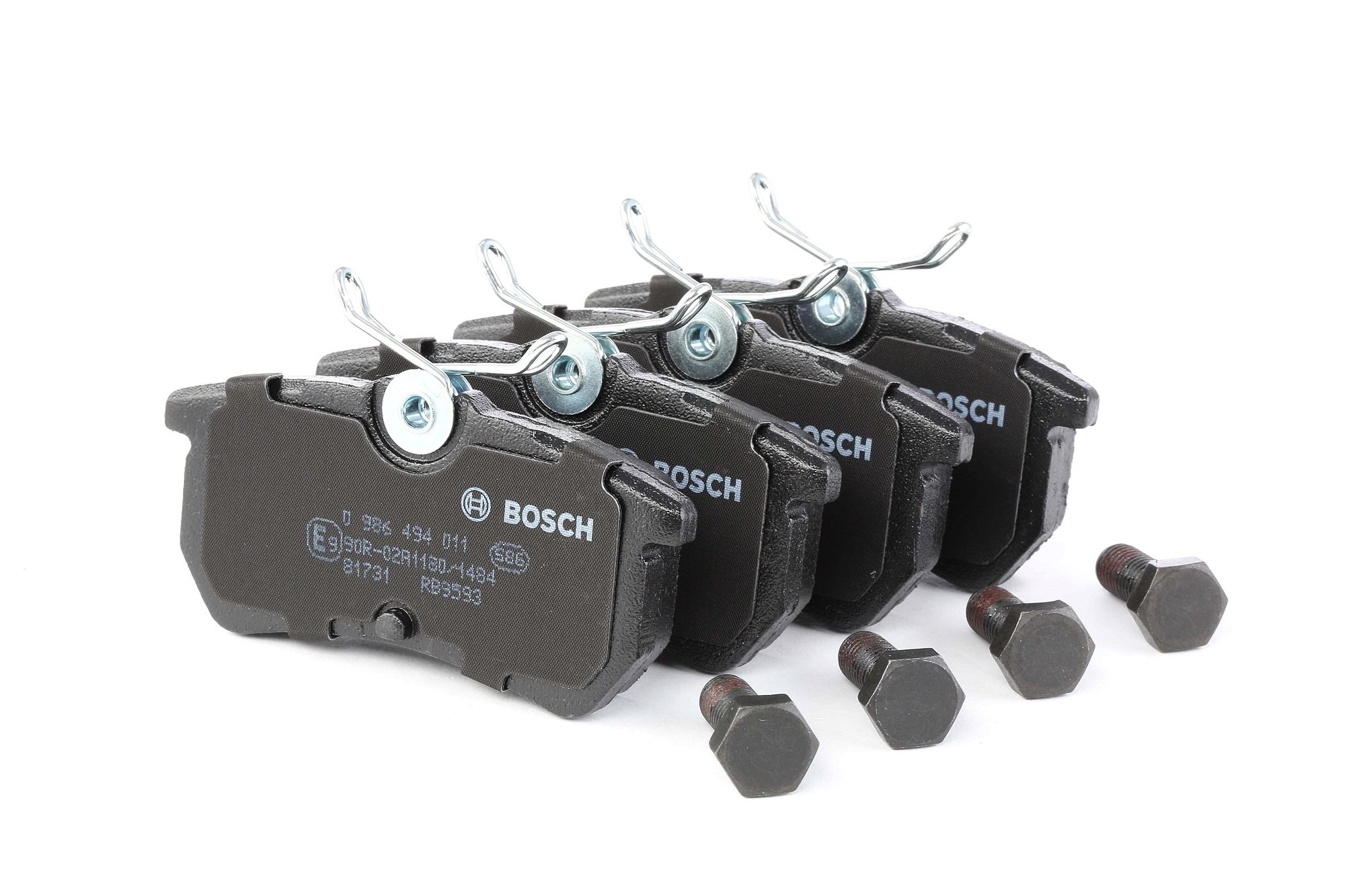 BOSCH Jarrupalat FORD 0 986 494 011 1075565,1107698,1425407 Jarrupalasarja,Jarrupala, Levyjarru 1810990,1848556,5382847,98AB2M008BA,98AX2M008BA