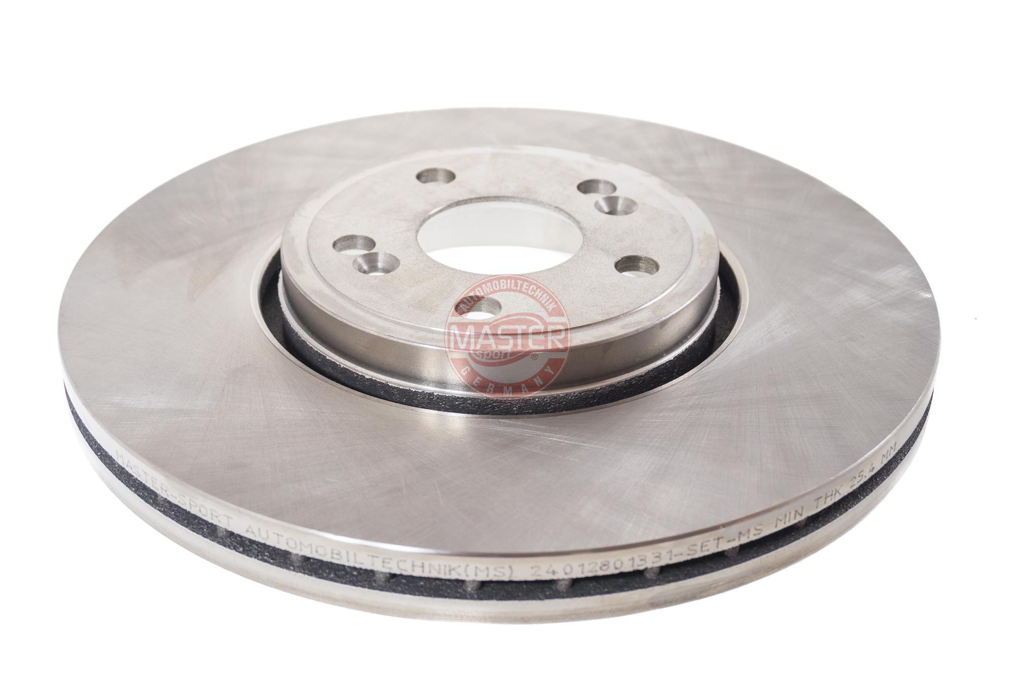 MASTER-SPORT Jarrulevyt RENAULT 24012801331-PCS-MS 7701207357,8200177024,8200242318 Jarrulevy 8200570191,8671019275