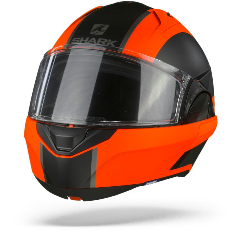 Shark Evo ES Endless OKK Matt Orange Black Black XL