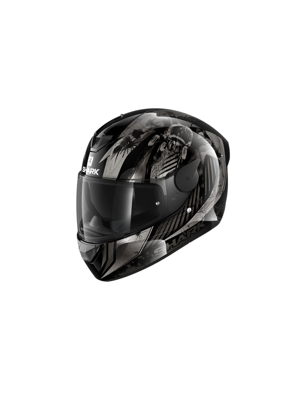 Shark D-Skwal 2 Atraxx Black Anthracite Silver KAS XS
