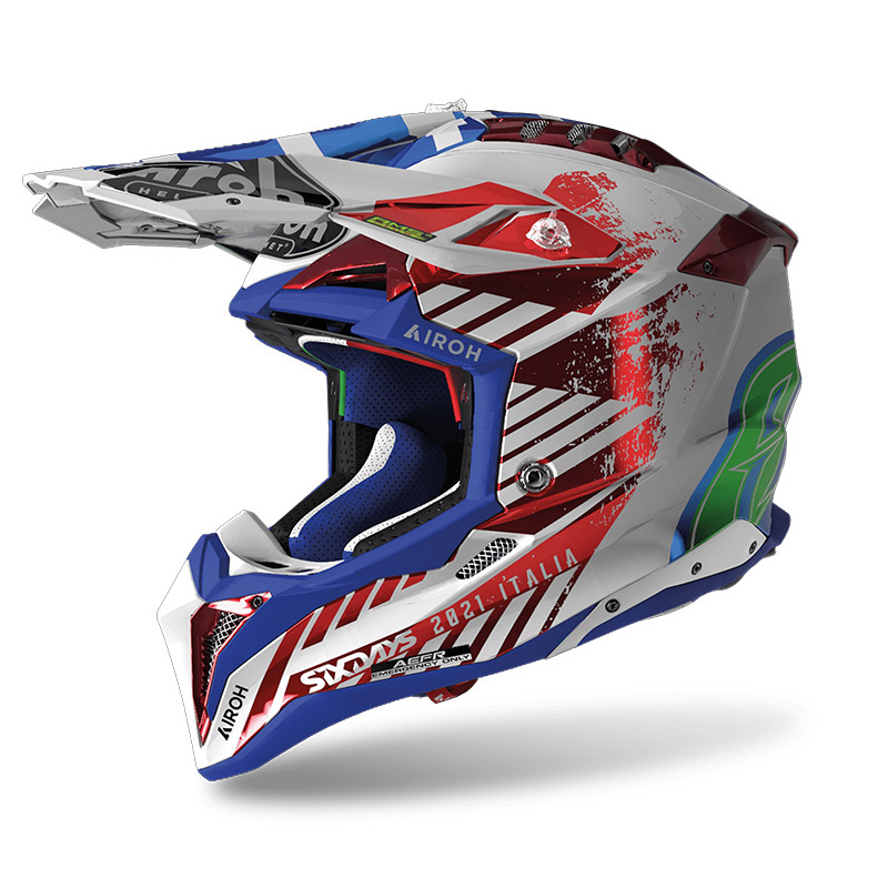Airoh Aviator 3 Six Days Italia 2021 L