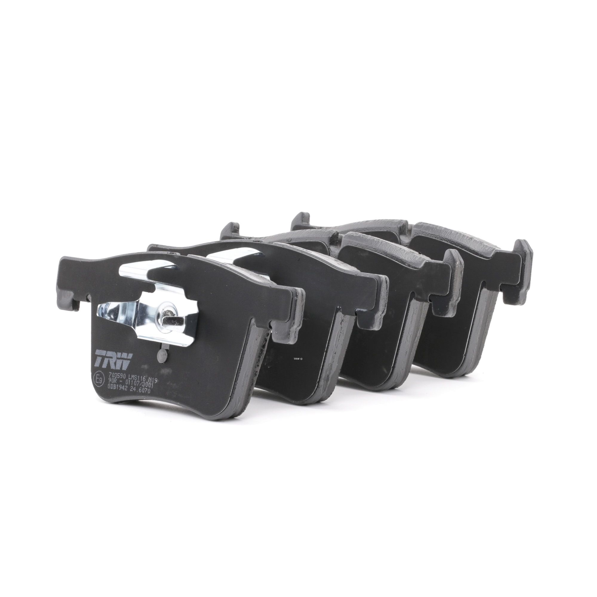 TRW Jarrupalat BMW GDB1942 34106799801,34106859181,34106859182 Jarrupalasarja,Jarrupala, Levyjarru 34114073936,34116798978,34116854126,34116856193