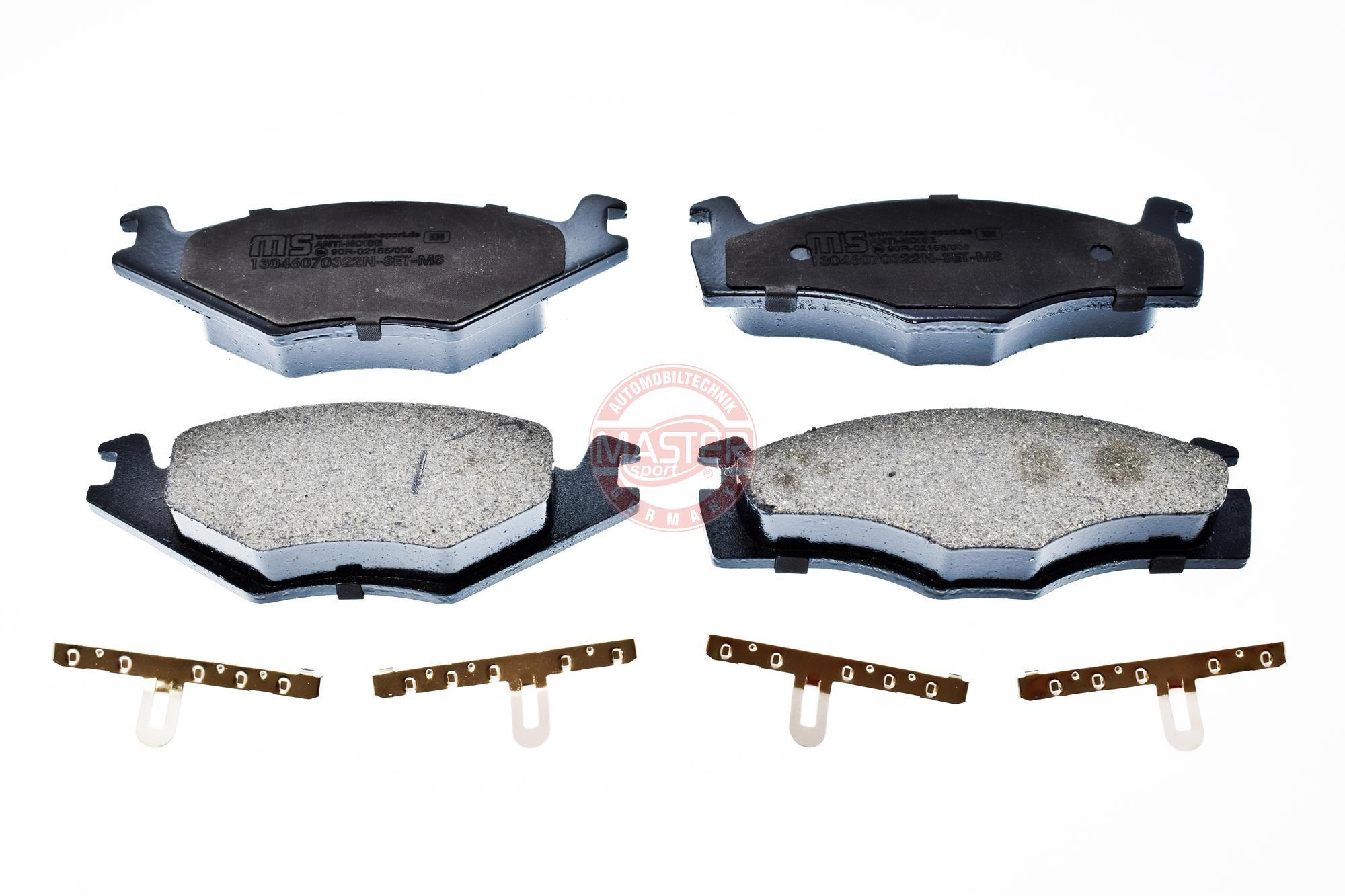 MASTER-SPORT Jarrupalat VW,SEAT 13046070322N-SET-MS 191698151H,191698151J,191698151K Jarrupalasarja,Jarrupala, Levyjarru 1H0698151