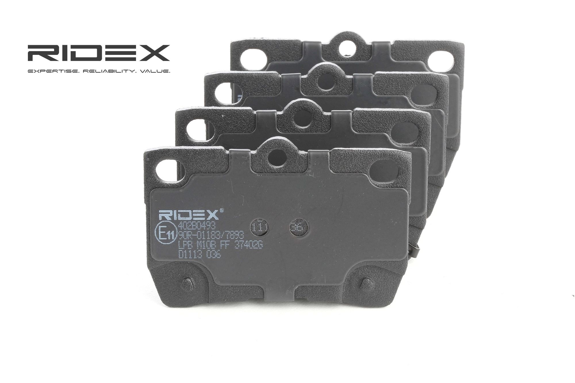 RIDEX Jarrupalat LEXUS 402B0493 0446622190,0446630240,0446653010 Jarrupalasarja,Jarrupala, Levyjarru 446622190,446653010,0446622190,0446630210