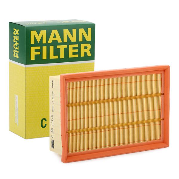 MANN-FILTER Ilmansuodatin PEUGEOT,CITROËN C 25 117/2 1444FJ,1444FL,1444TZ 1444CE,1444CL,1444TZ,1444W3,1444W4,1444W5,1444W6