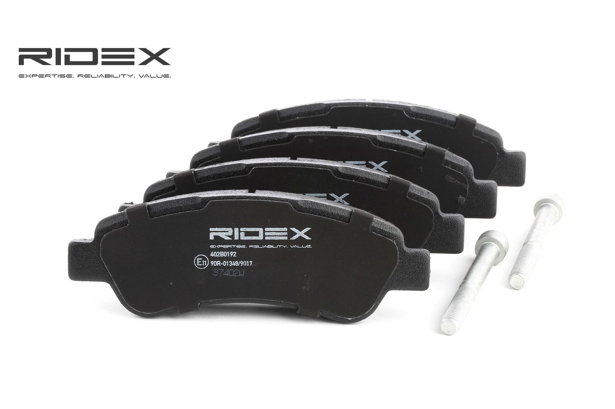 RIDEX Jarrupalat FIAT,PEUGEOT,CITROËN 402B0192 1611140880,1617265080,425360 Jarrupalasarja,Jarrupala, Levyjarru 425469,71752979,71770028,71772817