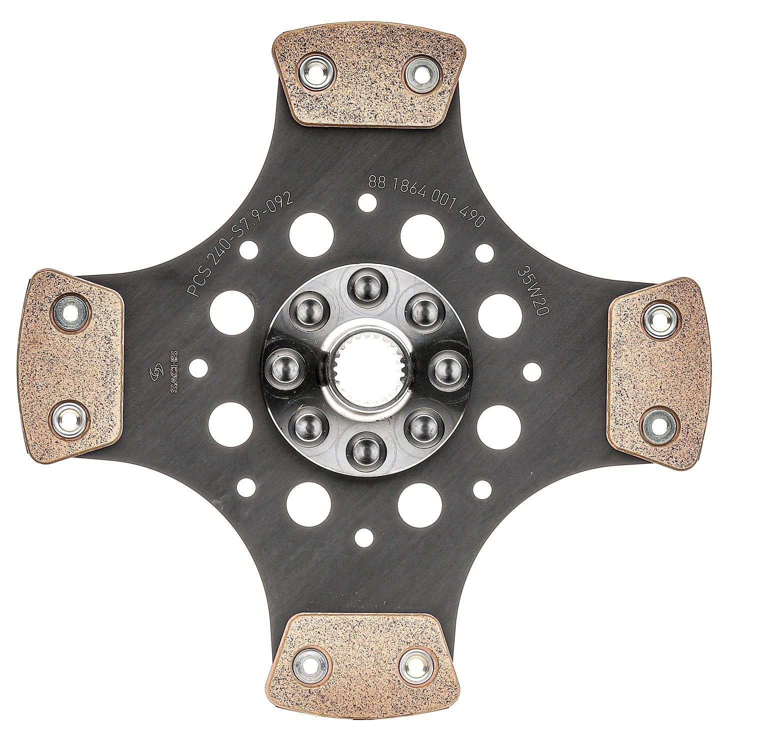 SACHS PERFORMANCE Kytkinlevy VW,AUDI,FORD 881864 001490 03L141031P,06A141031Q,03L141031P 06A141031Q,03L141031P,03L141031P,06A141031Q,06A141031QX