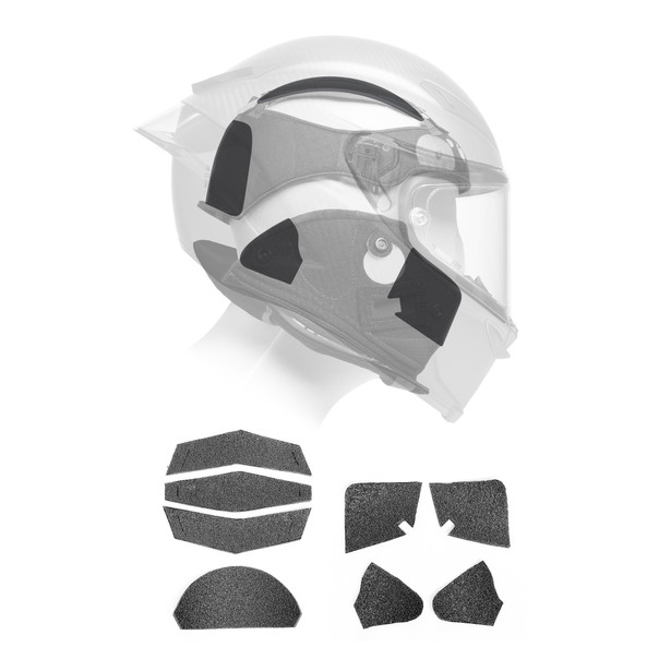 AGV Pista GP RR Black Customization Kit