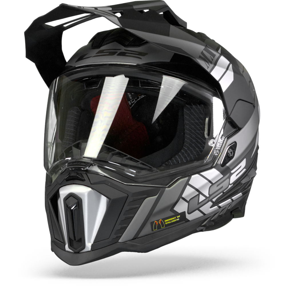LS2 MX701 Explorer Atlantis Matt Titanium 2XL