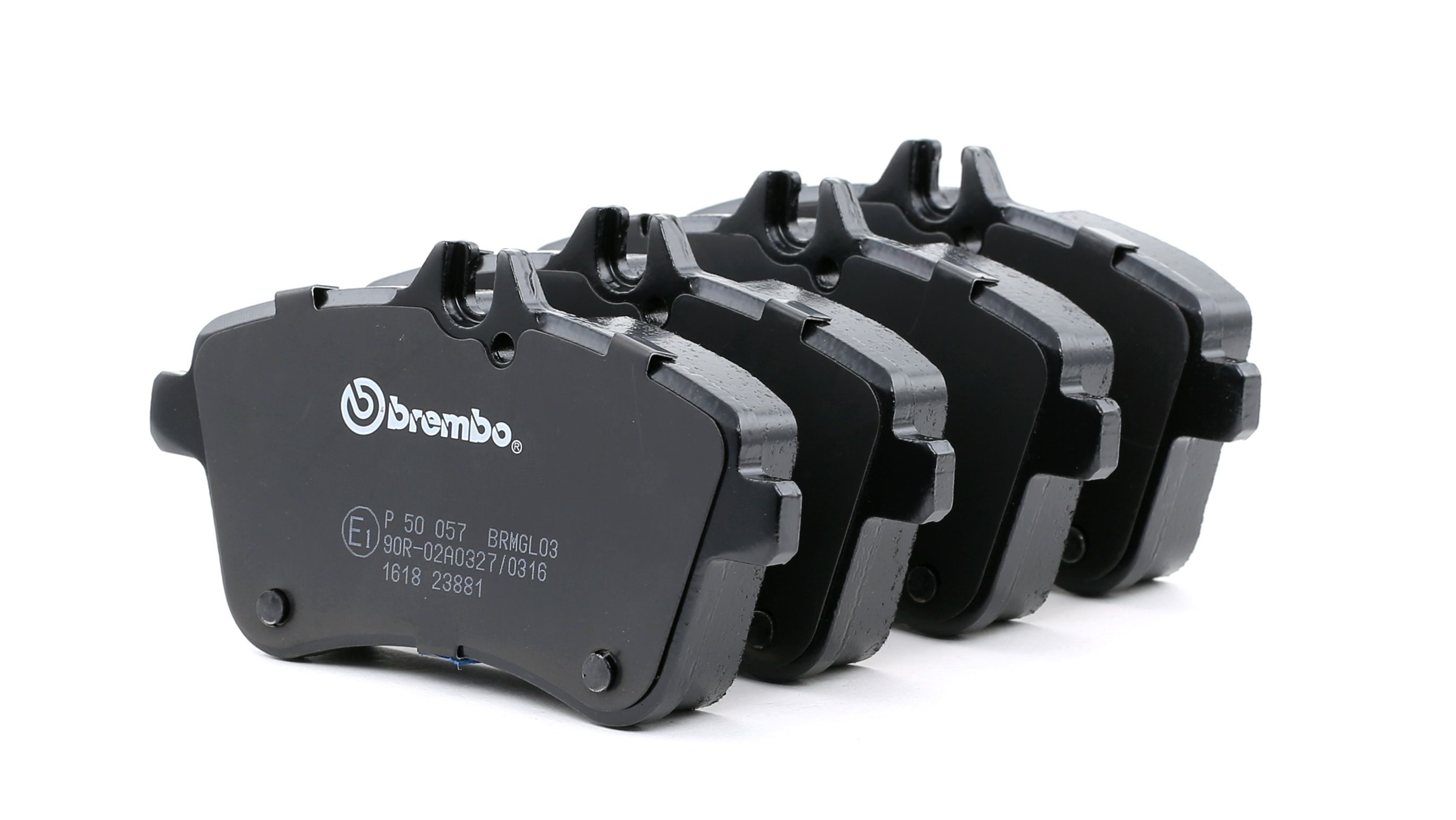 BREMBO Jarrupalat MERCEDES-BENZ P 50 057 1694200120,1694200820,169420082028 Jarrupalasarja,Jarrupala, Levyjarru 1694201220,1694201920,A1694200120