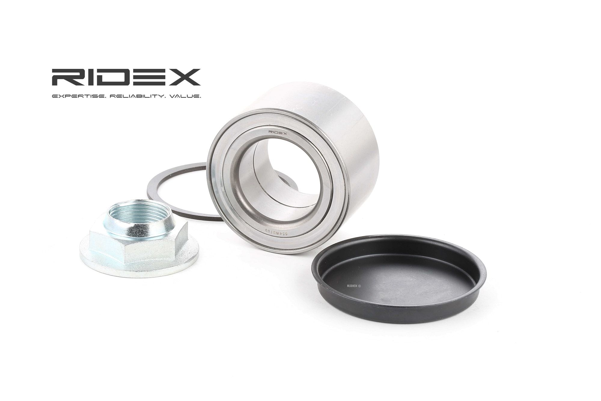 RIDEX Pyöränlaakerit OPEL,RENAULT,NISSAN 654W0100 4321000QAB,4403044,9111044 Pyöränlaakerisarja 4403044,7701206742,4403044,9111044