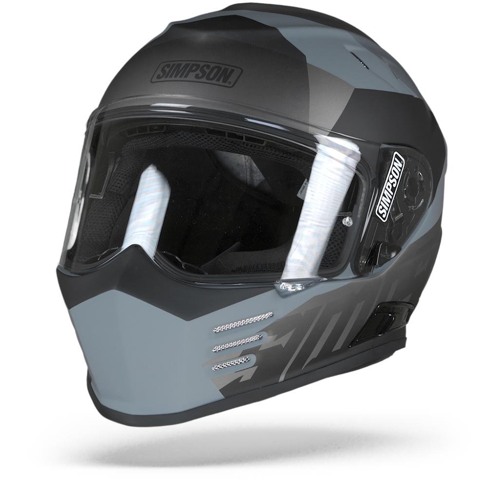 Simpson Venom Army Matt Black Grey S
