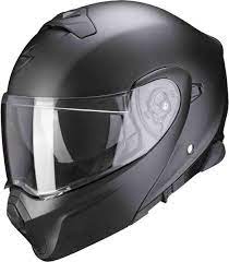 Scorpion EXO-930 Solid Matt Pearl Black Modular Helmet S