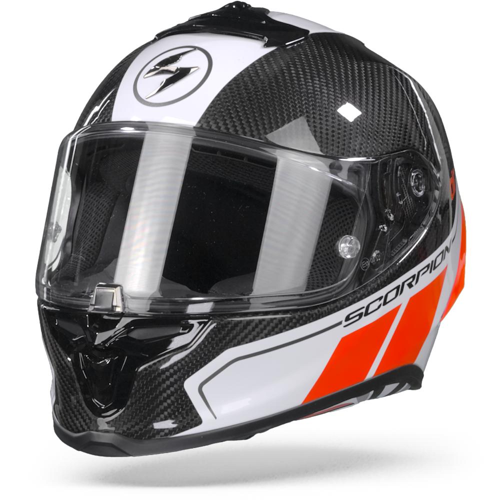 Scorpion EXO-R1 Carbon Corpus II Black Neon Red S
