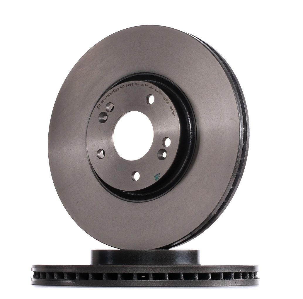 BREMBO Jarrulevyt HYUNDAI 09.A601.11 517122B700 Jarrulevy