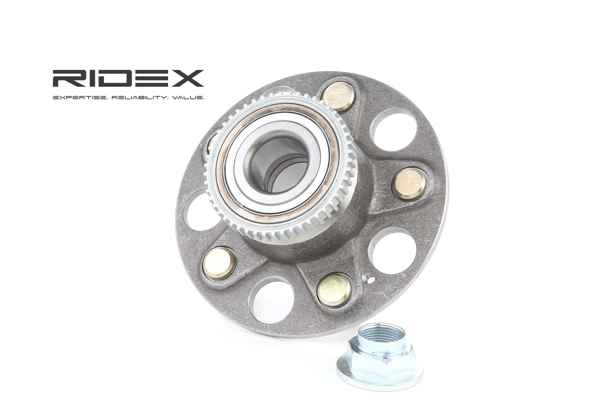 RIDEX Pyöränlaakerit HONDA 654W0521 42200S7A008,42200S87C51,42200S87C52 Pyöränlaakerisarja