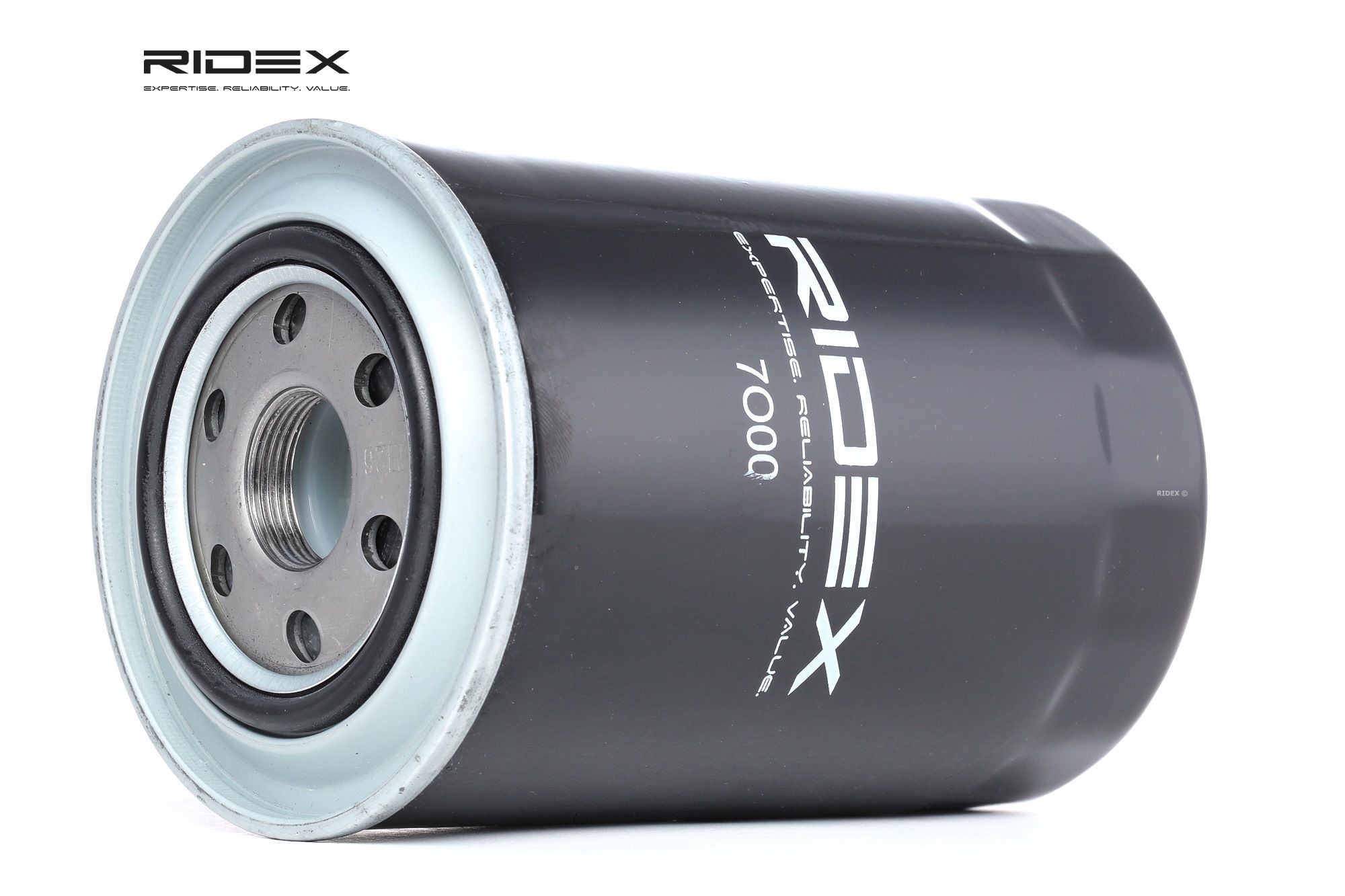 RIDEX Öljynsuodatin HYUNDAI,MITSUBISHI 7O0126 2631145001,2631145010,1230A046 1230A154,CD120013,F1230A046,F1230A154,ME013307,ME013307V,ME013343