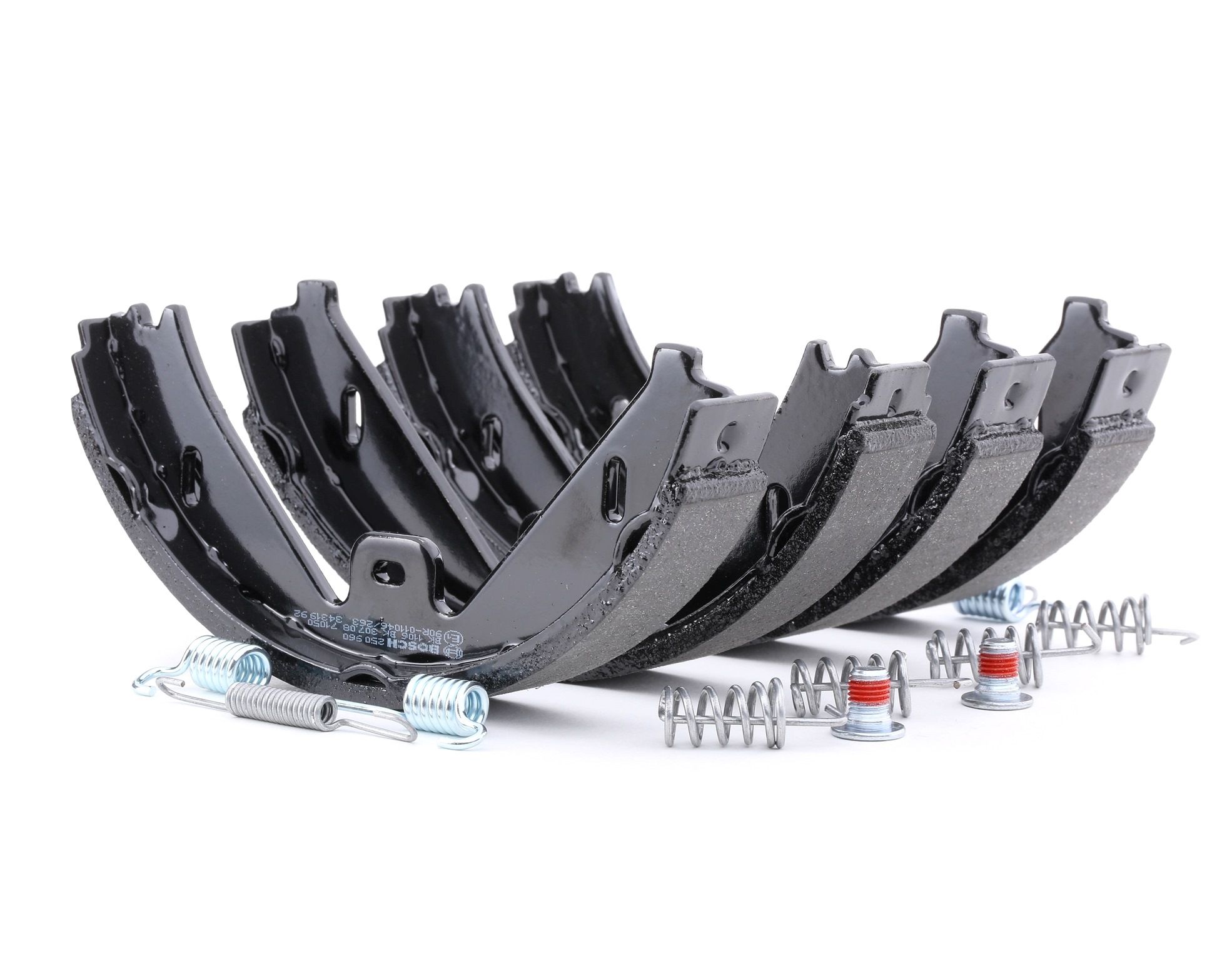 BOSCH Käsijarrukengät MERCEDES-BENZ 0 986 487 752 0054203620,2124200120,A0054203620 Jarrukenkäsarja, Käsijarru A2124200120