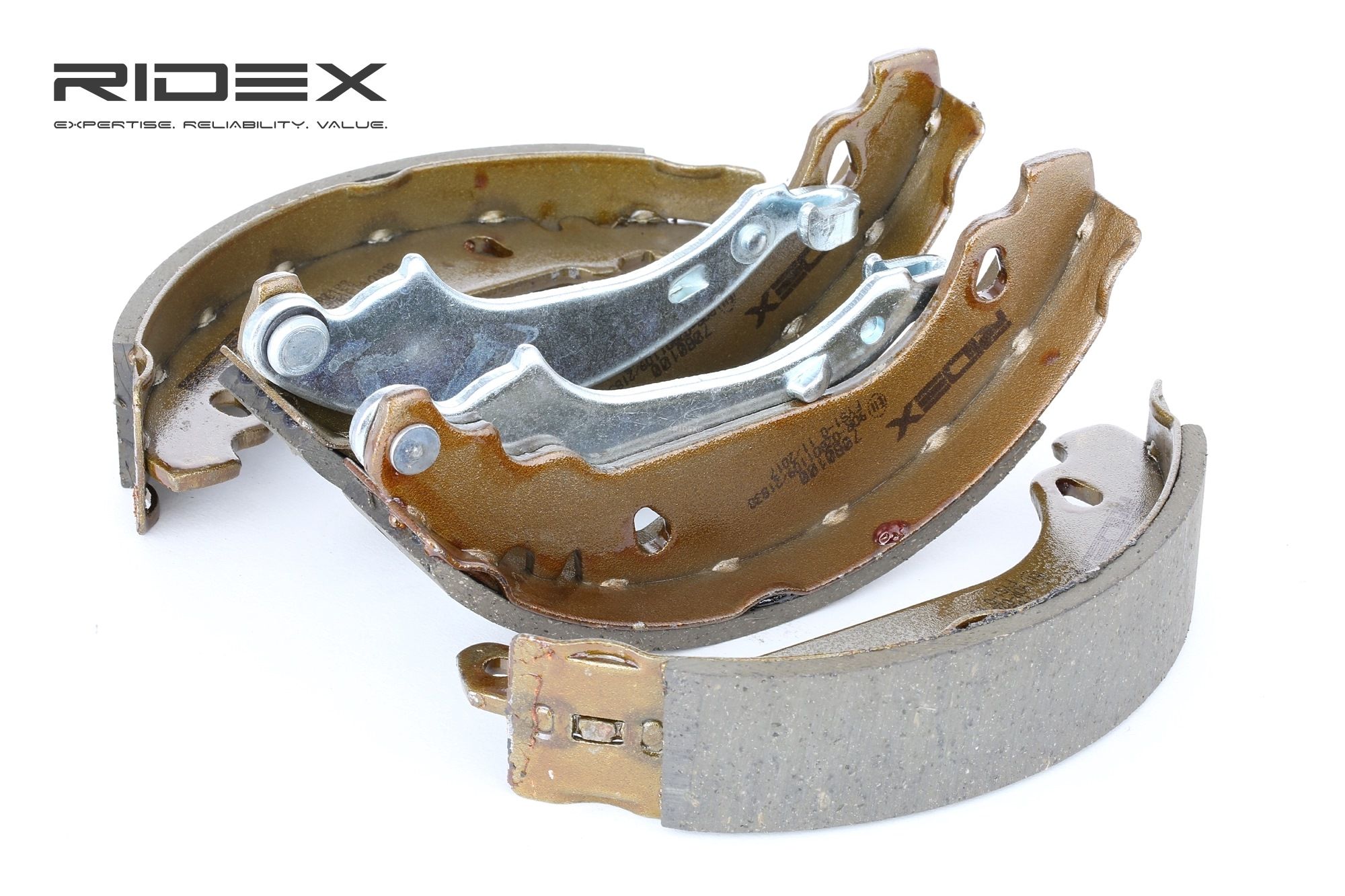 RIDEX Jarrukengät PEUGEOT 70B0100 4241K5,4241N1 Jarrukenkäsarja