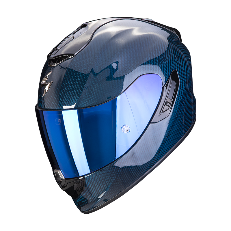 Scorpion Exo-1400 Carbon Air Solid Blue S
