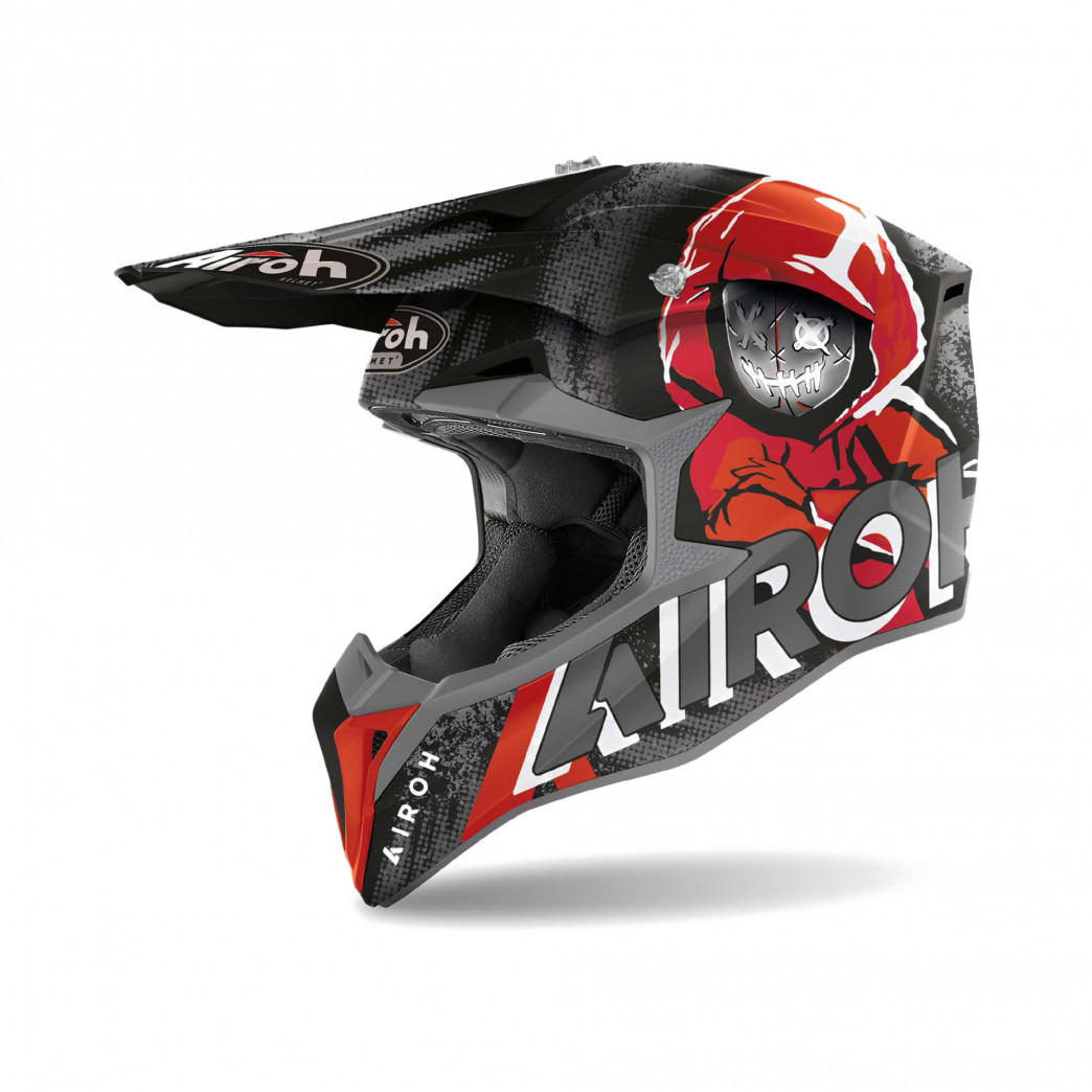 Airoh Wraap Alien Black Red S