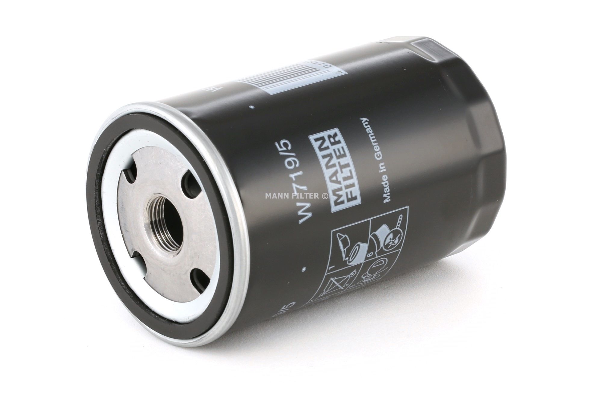 MANN-FILTER Öljynsuodatin VW,AUDI,BMW W 719/5 MLS000702,056115561G,261155612 5003460,5003461,5004747,5004928,5007124,YF0914302A,ZZM123802A,ZZN123302
