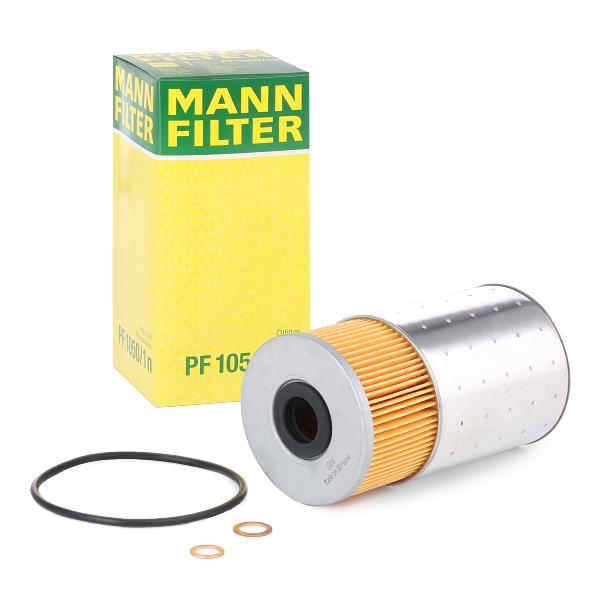 MANN-FILTER Öljynsuodatin MERCEDES-BENZ,DAEWOO,SSANGYONG PF 1050/1 n 5016966,6011800009,6011800109 6011800210,6011840025,6011840125,A6011800009