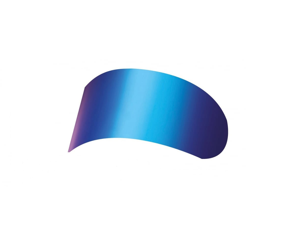 Airoh Commander Visor Blue Mirrored