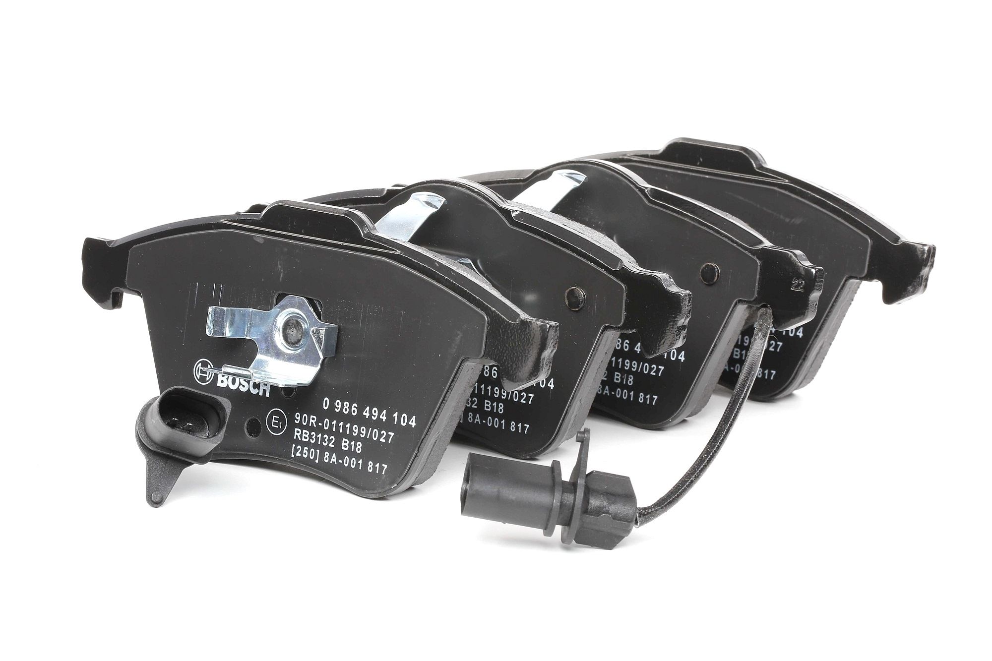 BOSCH Jarrupalat AUDI,SEAT 0 986 494 104 4E0698151L,8E0698151C,8E0698151G Jarrupalasarja,Jarrupala, Levyjarru 4E0698151F,4F0698151A,4F0698151D