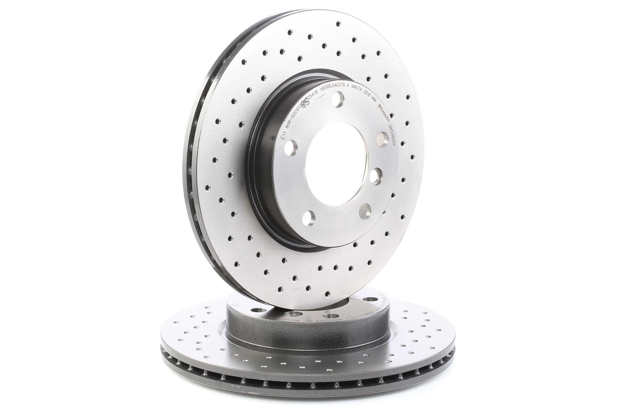 BREMBO Jarrulevyt BMW 09.5390.3X 34111160674,34111160981,34111162282 Jarrulevy 34111162288,34111164199,34111164431,34111164921,34111165455,34116766239