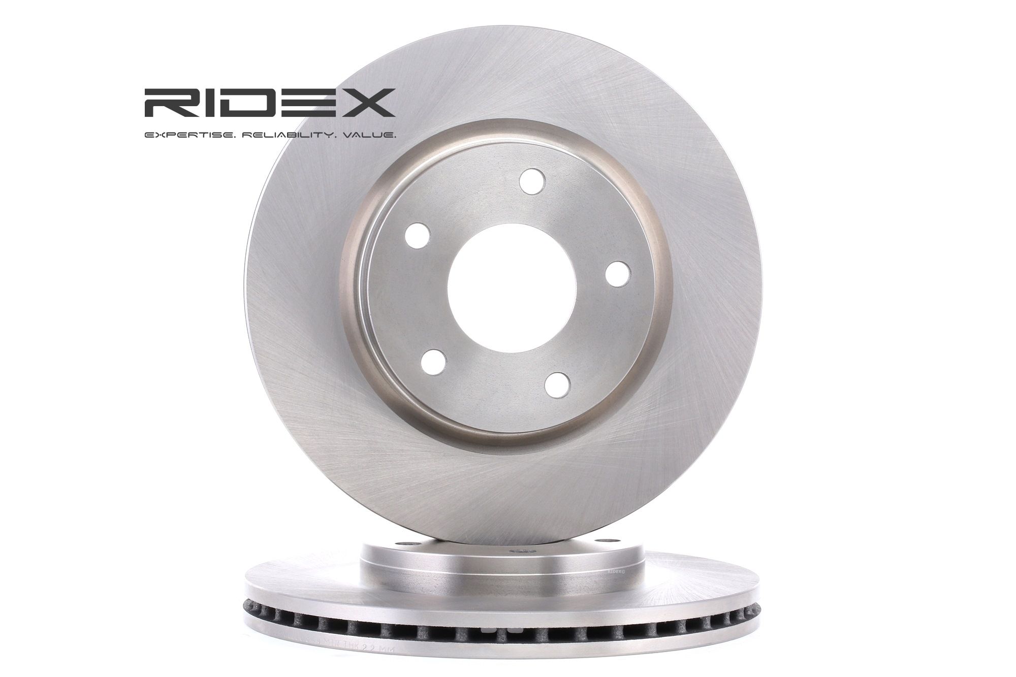 RIDEX Jarrulevyt NISSAN 82B0844 402061KA2A,402061KA3A,402061KA3B Jarrulevy