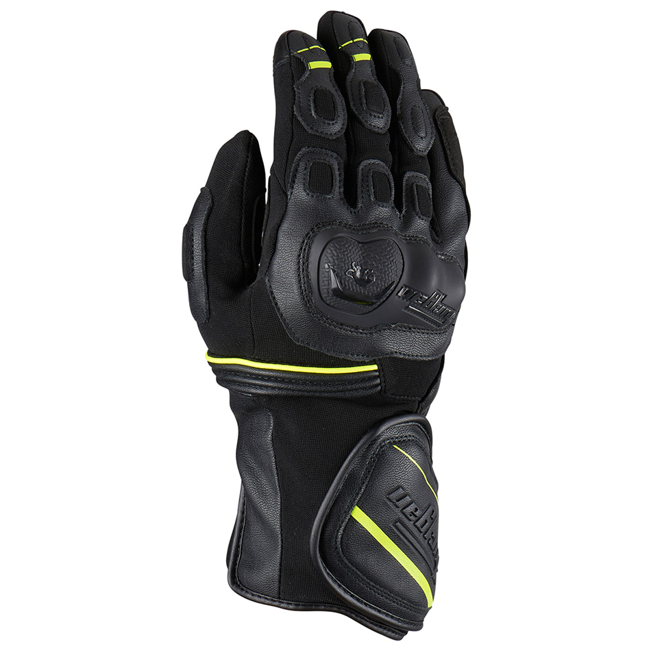 Furygan Dirt Road Black Yellow Fluo Motorcycle Gloves M