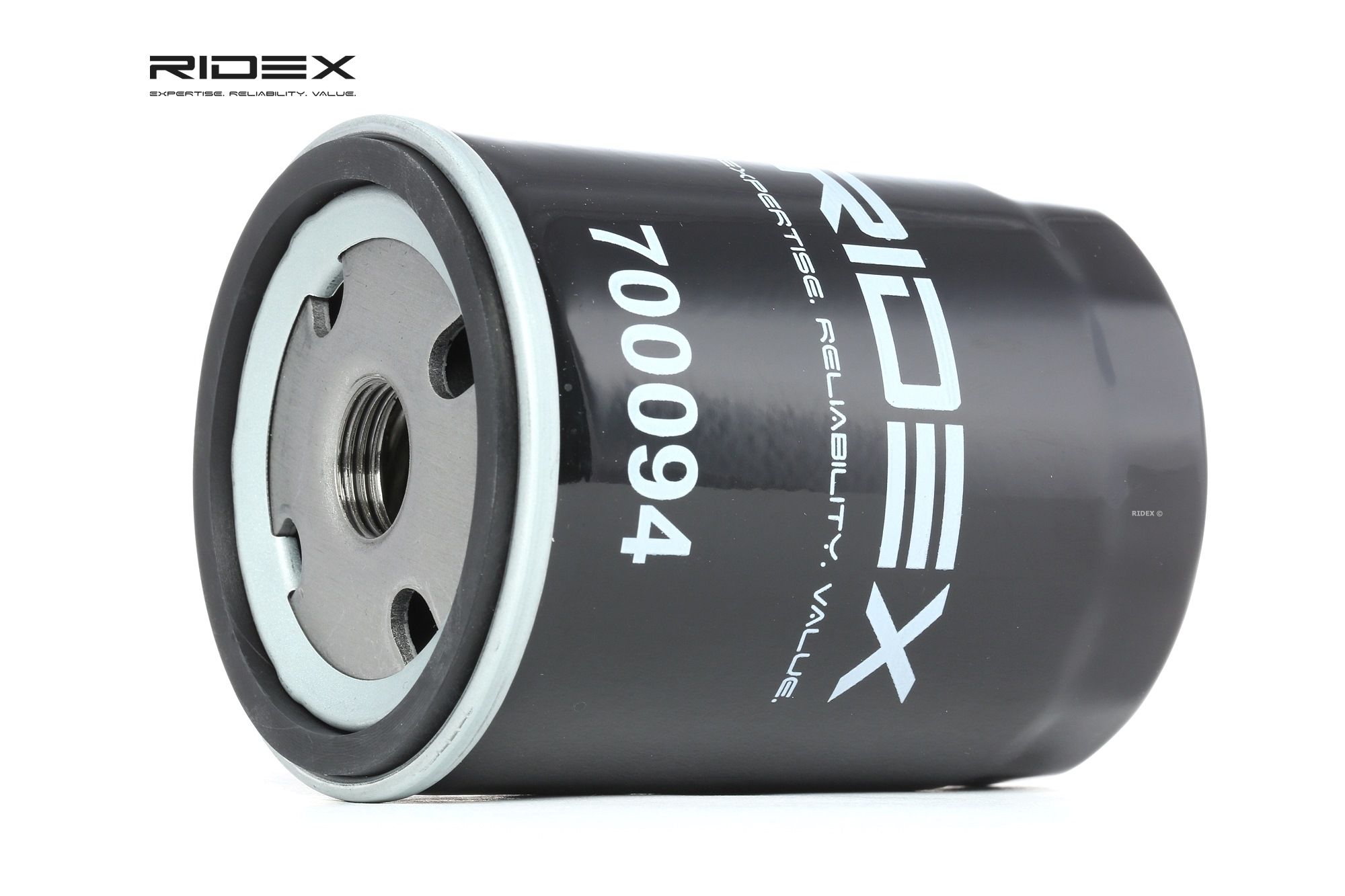 RIDEX Öljynsuodatin FORD,MAZDA 7O0094 1039020,1039021,1220880 2U7J6714BA,5012555,5019918,6179700,6179701,6607325,6607326,89FF6714A1C,89FF6714A2C