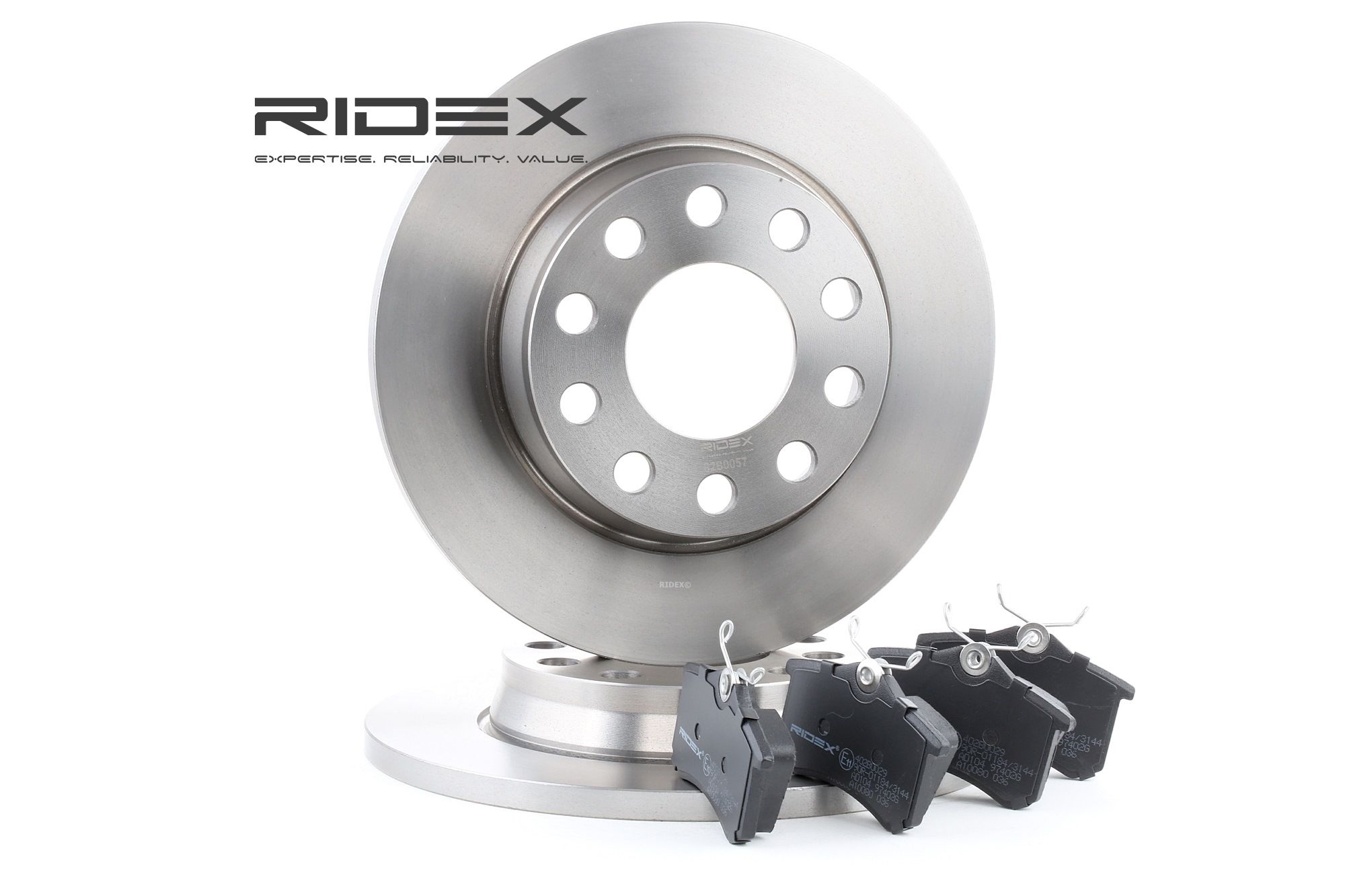 RIDEX Jarrupalasarja Levyjarru VW,AUDI,SEAT 3405B0018
