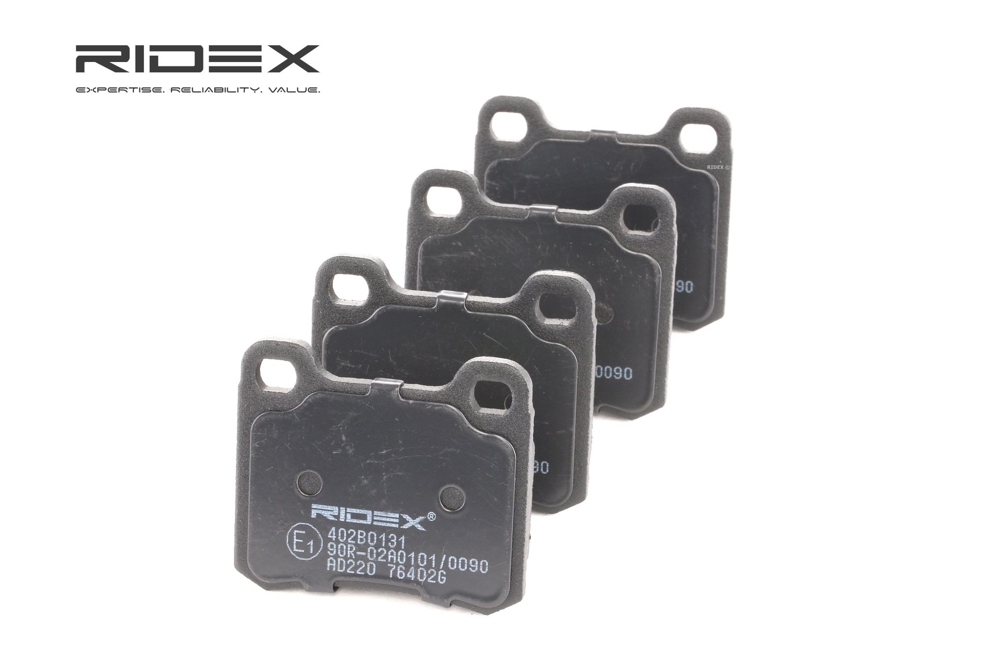 RIDEX Jarrupalat MERCEDES-BENZ 402B0131 0004209820,A0004209820 Jarrupalasarja,Jarrupala, Levyjarru