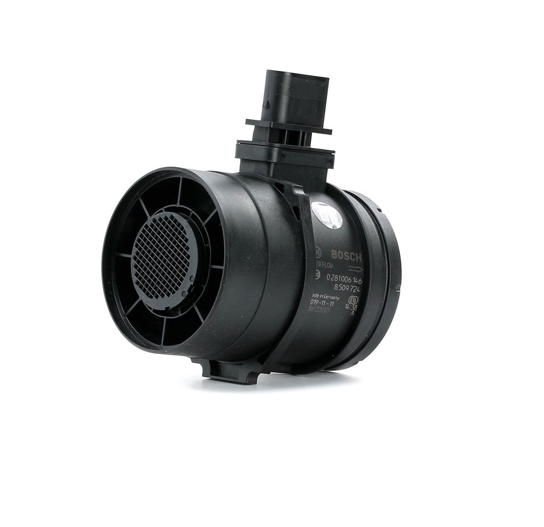 BOSCH Ilmamassamittari BMW 0 281 006 146 13627788743,13628509724 Ilmamäärämittari,MAF Anturi
