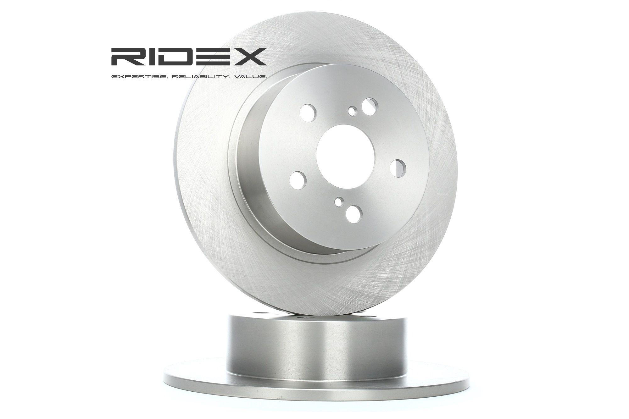 RIDEX Jarrulevyt TOYOTA 82B0327 4243105040 Jarrulevy