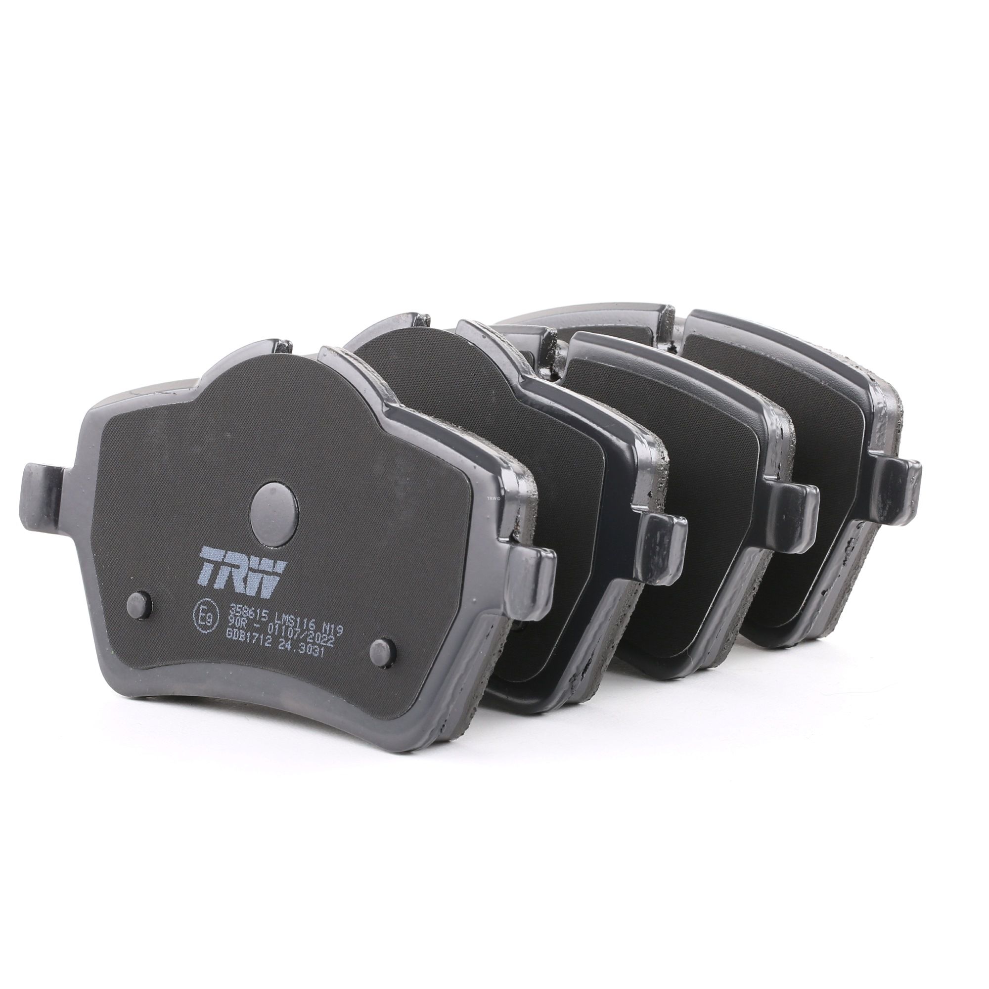 TRW Jarrupalat MINI GDB1712 34116770251,34116778320,6770251 Jarrupalasarja,Jarrupala, Levyjarru 6778320,2289146,34112289146,34116770251,34116778320
