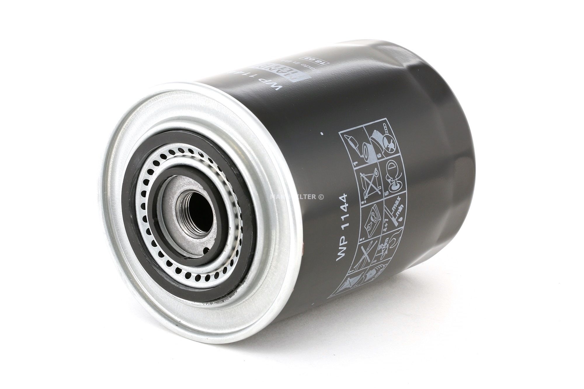 MANN-FILTER Öljynsuodatin OPEL,RENAULT,FIAT WP 1144 1109AQ,1109J3,1109Q1 1109Y8,1930213,4787410,71713782,71718765,71739634,71753740,7301916,7571569