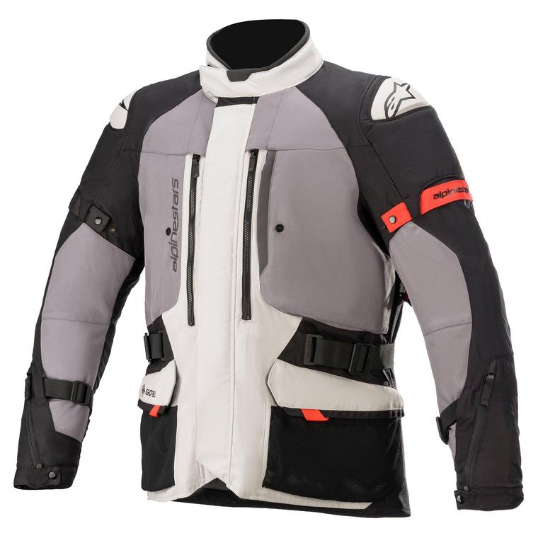 Alpinestars Ketchum Gore-Tex Ice Gray Dark Gray Black Jacket 3XL
