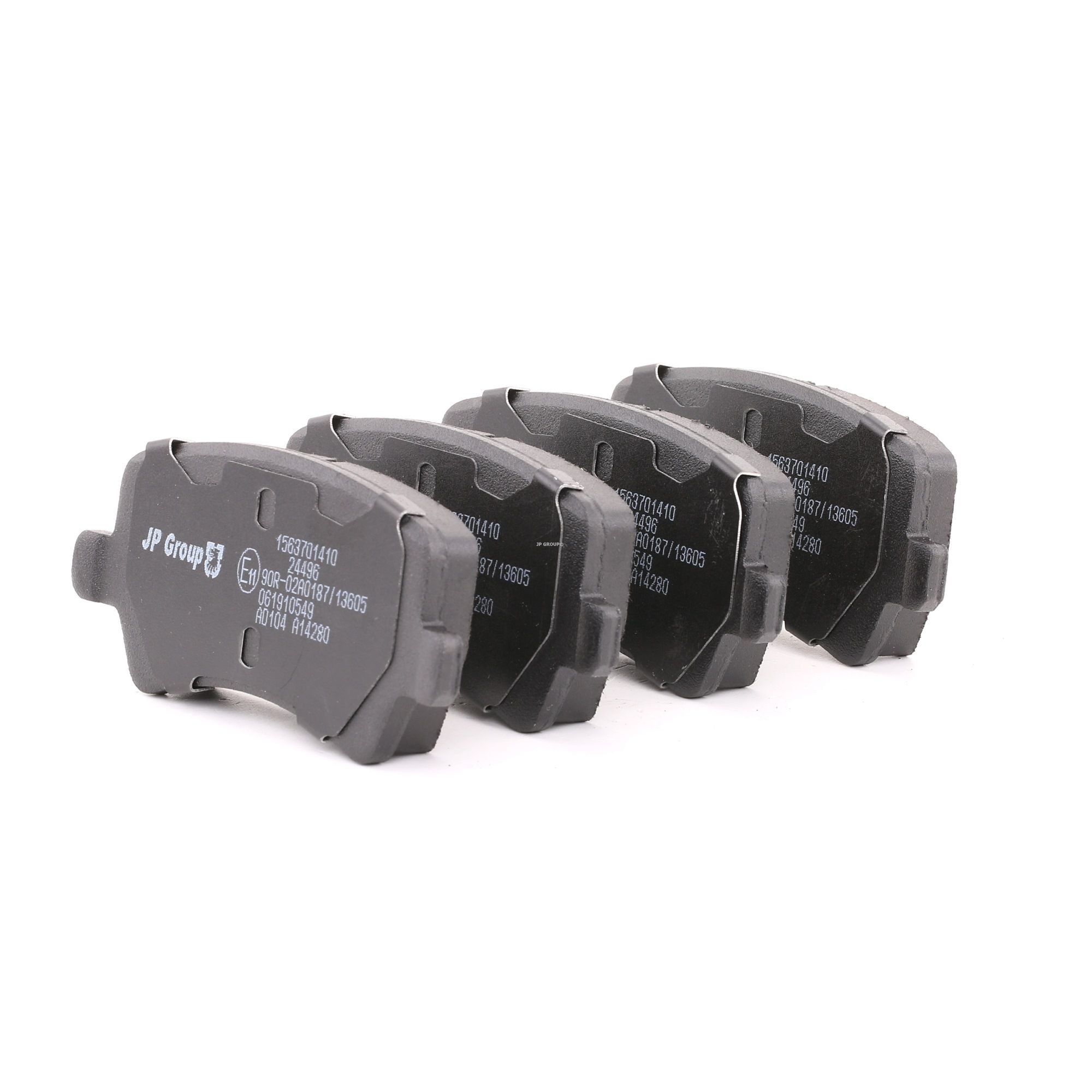 JP GROUP Jarrupalat FORD,VOLVO,LAND ROVER 1563700810 1426143,1426144,1439866 Jarrupalasarja,Jarrupala, Levyjarru 1459450,1503969,1566233,1655233