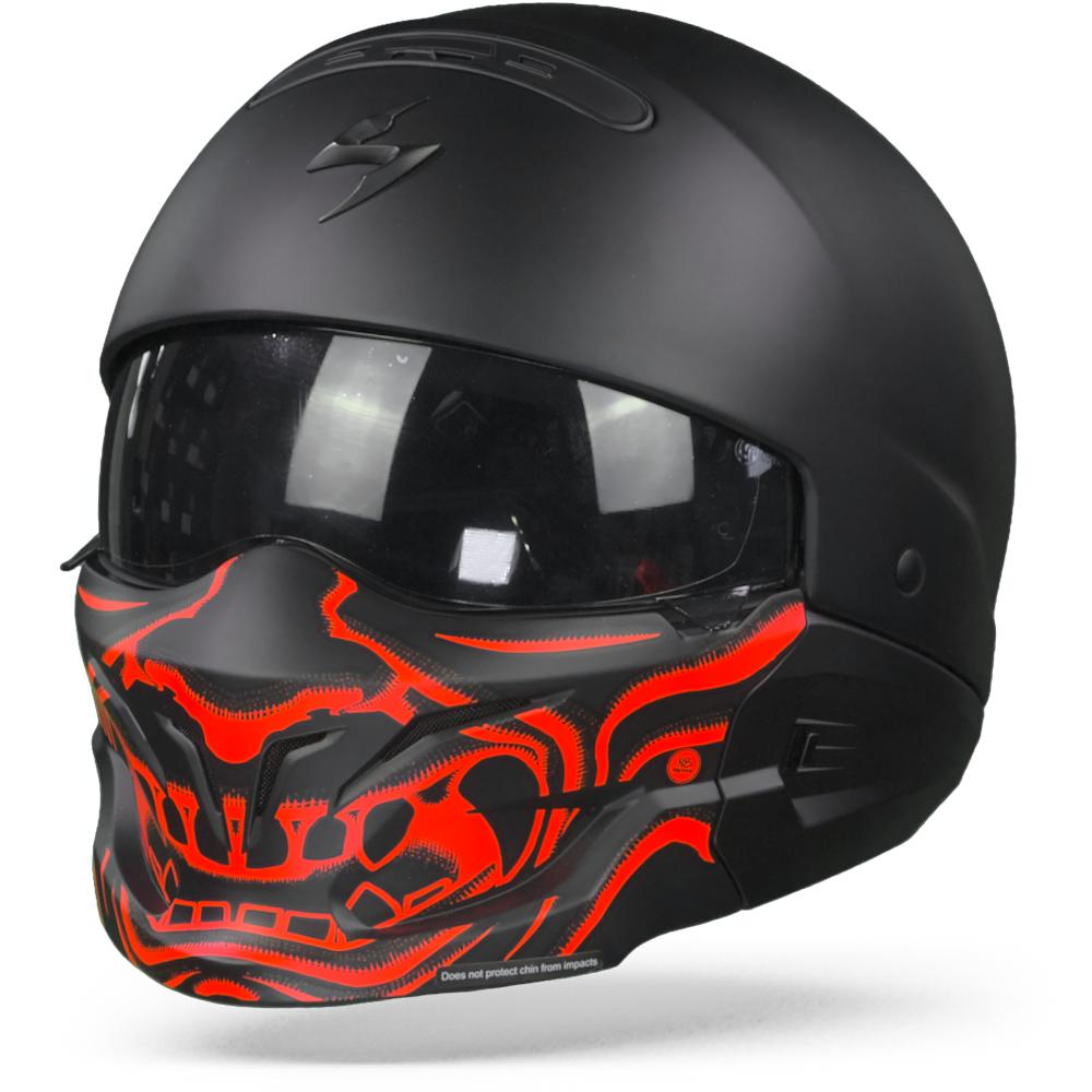 Scorpion Exo-Combat Evo Samurai Matt Black Red S