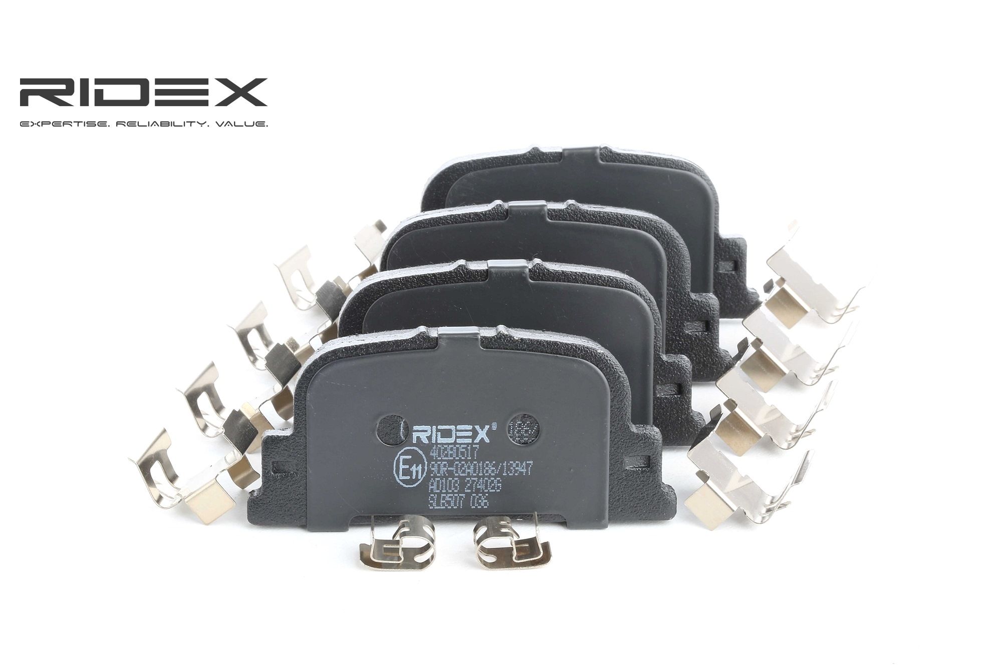 RIDEX Jarrupalat TOYOTA,LEXUS 402B0517 0446632030,0446632040,0446647010 Jarrupalasarja,Jarrupala, Levyjarru