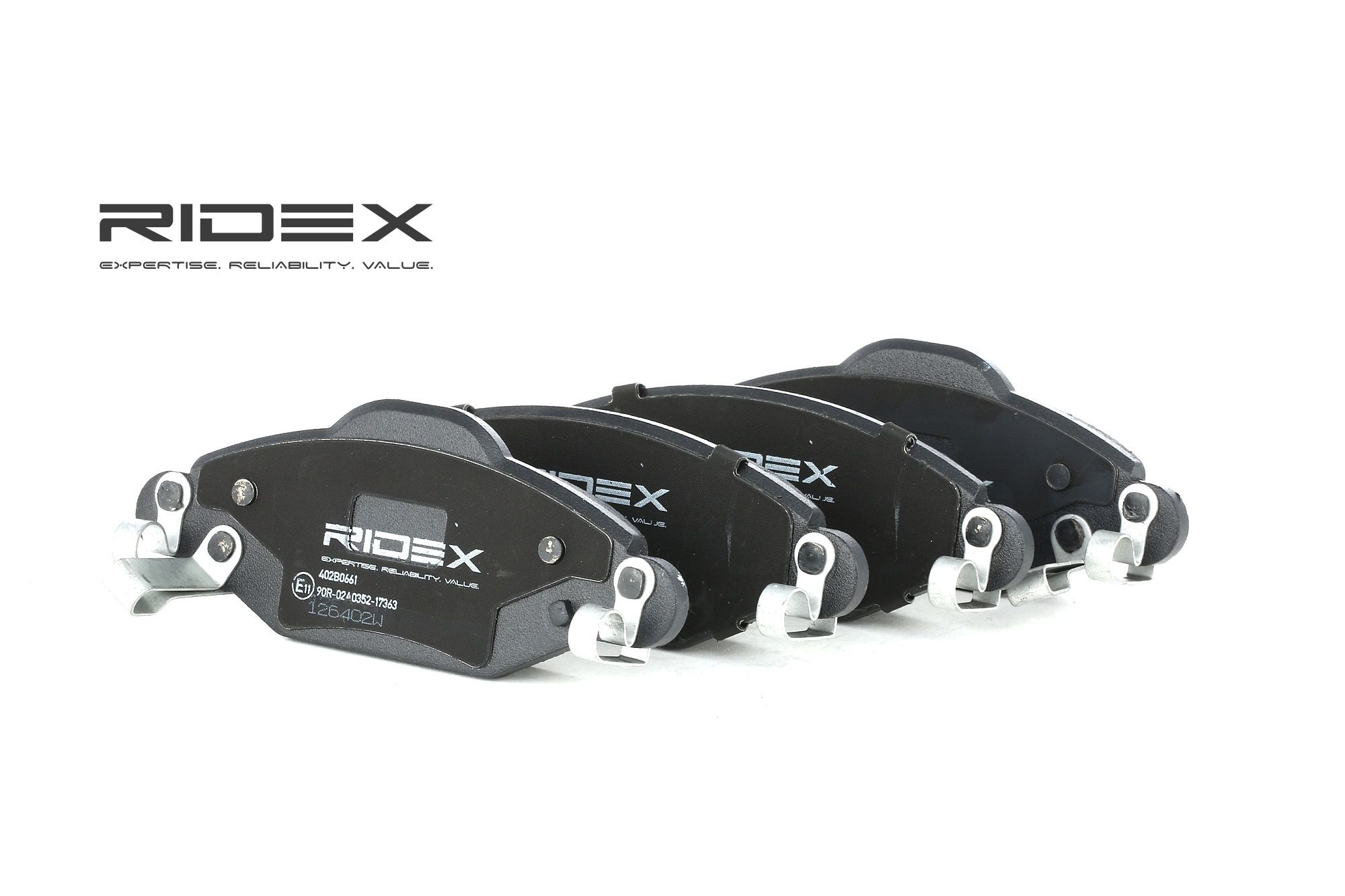 RIDEX Jarrupalat TOYOTA 402B0661 044650D010,044650D040,04465YZZCR Jarrupalasarja,Jarrupala, Levyjarru 04465YZZEM