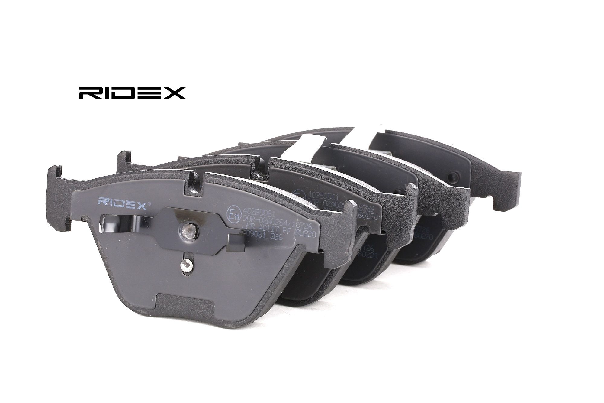 RIDEX Jarrupalat BMW 402B0061 1763089,2283764,2283865 Jarrupalasarja,Jarrupala, Levyjarru 2288870,2288871,2288873,2288874,2339270,2339271,34111763089