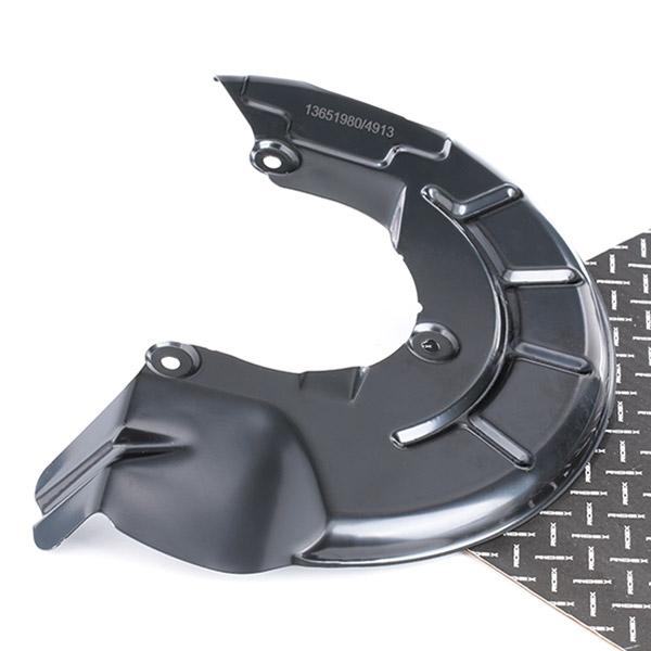 RIDEX Jarrukilpi VW,AUDI,SKODA 1330S0088 6Q0615312A,6Q0615312B,6Q0615312D Jarrulevyn Suojakilpi,Suojapelti, Jarrulevy 6R0615312,6R0615312A,6R0615611