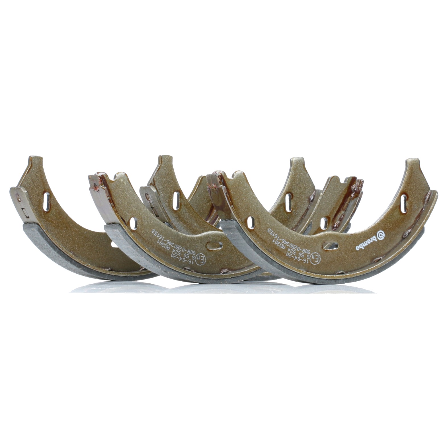 BREMBO Käsijarrukengät MERCEDES-BENZ S 50 524 6394200020,6394200220,A6394200020 Jarrukenkäsarja, Käsijarru A6394200220
